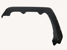 Warn 102023 - 4X Fender Flare; 4 pcs.; Satin Black;