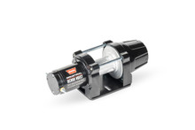 Warn 104802 - Industrial 800 lb (363 kg) capacity hoist, 24V DC permanent magnet motor.  Reliable all-metal three-stage planetary gear train, load holding automatic mechanical brake, permanent grease lubrication, and IP68/IP69K waterproofing