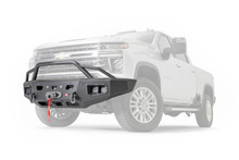 Warn 107006 - ASCENT HD BUMPER CHEVY 2500/3500 WITH PRERUNNER GUARD