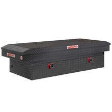WEATHER GUARD 117-6-04 - Saddle Box; Aluminum; Full Extra Wide; Gunmetal Gray; 15.5 cu ft;