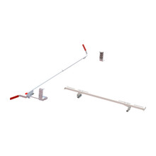 WEATHER GUARD 2060-3-01 - Accessory Cross Bar; 1 ft.; Depth 4 in.; Height 19 in.; Width 62 in.; White; Aluminum; Roof; Powder Coat Finish;