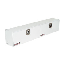 WEATHER GUARD 291-3-02 - Super Side Box; 15.2 ft.; Height 18 in.; Length 90.25 in.; Width 16.25 in.; White; Heavy Duty Welded; Steel;