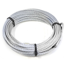 Warn 15236 - WIRE ROPE ASSEMBLY 3/16 Inch Diameter x 50 Foot Length