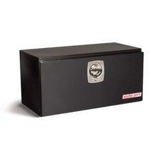 WEATHER GUARD 536-5-02 - Underbed Box; 6.2 ft.; Height 18.13 in.; Length 36.63 in.; Width 18.25 in.; Gloss Black; Heavy Duty Welded; Steel;