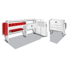 WEATHER GUARD 600-8124R - Electrical Contractor Van Package