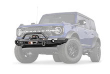 Warn 107856 - ELITE FRONT BUMPER BRONCO WITH GRILLE GUARD