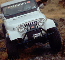 Warn 38671 - FOOT FORWARD / UPRIGHT WINCH MOUNTING PLATE KIT FOR JEEP TJ/LJ