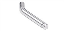 Warn 63063 - Bent Pin; 5/8 Inch diameter; Use With Class III/ IV Hitch; With Clip; Single