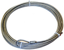 Warn 61950 - WIRE ROPE ASSEMBLY 7/16 Inch Diameter x 90 Foot Length
