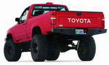 Warn 68490 - Rock Crawler Rear Bumper
