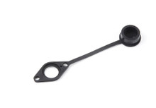 Warn 98544 - Remote Control Socket Cover For Winches With Round Remote Socket; Black; Single