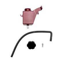 Wehrli WCF100224-RED - 20-24 Duramax L5P Auxiliary Coolant Tank Kit - WCFab Red