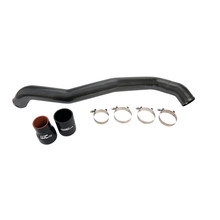 Wehrli WCF100353-GRY - 11-16 Chevrolet 6.6L LML Duramax Driver Side 3in Intercooler Pipe - WCFab Grey