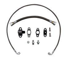 Wehrli WCF100397 - LB7/LLY/LBZ/LMM/LML Duramax S400 Single Turbo Oil Line Kit
