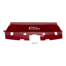 Wehrli WCF100546-RED - 13-18 Cummins Fabricated Aluminum Radiator Cover - WCFab Red