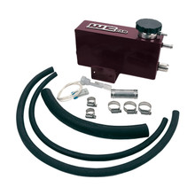 Wehrli WCF100642-GB - 01-06 Chevrolet 6.6L LB7/LLY/LBZ Duramax Twin Turbo Style Coolant Tank Kit - Gloss Black