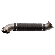 Wehrli WCF100704 - 11-15 Chevrolet 6.6L LML Duramax 3in Stainless Down Pipe (V-Band Style)