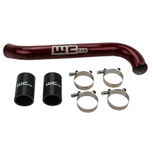 Wehrli WCF100742-RED - 17-19 Chevrolet 6.6L L5P Duramax Upper Coolant Pipe - WCFab Red