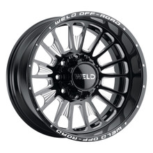 Weld W12100098600 - Off-Road W121 20X10 Scorch 6X135 6X139.7 ET13 BS6.00 Gloss Black MIL 106.1