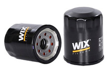 Wix 57356 - Oil Filter - Canister - Screw-On - 3.402 in Tall - 20 mm x 1.50 Thread - 21 Micron - Steel - Black Paint - Various Applications - Each