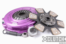 XCLUTCH XKFD28015-1R - 96-04 Ford Mustang GT 4.6L Stage 2R Extra HD Sprung Ceramic Clutch Kit