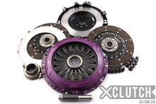 XCLUTCH XKMI23523-2G - 07-17 Mitsubishi Lancer EVO X 2.0L 9in Twin Solid Organic Clutch Kit