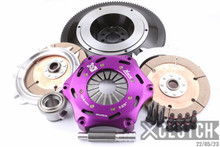 XCLUTCH XKNI18523-2E - 03-06 Nissan 350Z Track 3.5L 7.25in Twin Solid Ceramic Clutch Kit