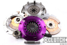 XCLUTCH XKNI20521-2E - 91-98 Nissan 180SX S13 2.0L 8in Twin Solid Ceramic Clutch Kit