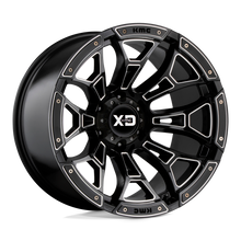 XD Wheels XD84181050318N - Xd841 Boneyard 18X10 Gloss Black Milled