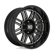 XD Wheels XD85029058318 - Xd850 Cage 20X9 Gloss Black Milled