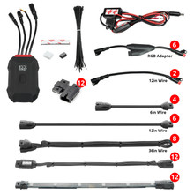 XKGLOW AP-MOTO-ADV - XK Glow Addressable LED Motorcycle Accent Light Kits Advanced XKalpha App Controlled