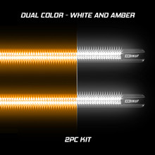 XKGLOW XK041022 - XK Glow Jeep & Truck Running Board Light w/ Turn Signal 2x48in White + Amber