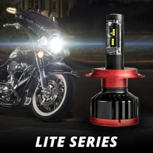 XKGLOW XK045001-H4-M - XK Glow H4 Motorcycle-25W High/Low Headlight Bulb w/ Built-in Driver 2nd Gen