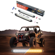 XKGLOW XK041029-6 - XK Glow 6 Switchback Grill Lights with Start-up Animation & Sequential Turn Signals