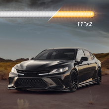 XKGLOW XK041029-11 - XK Glow 11In Switchback Grill Lights with Start-up Animation & Sequential Turn Signals