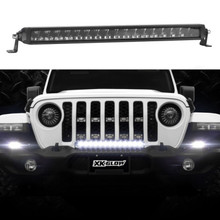 XKGLOW XK064010-D - XK Glow Razor Light Bar Auxiliary High Beam Driving No Wire & Switch 10in