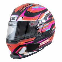 Zamp H760C42L - Helmet RZ-70 Large Red/Blk SA2020/FIA8859