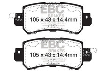 EBC S1KR1779 - S1 Brake Pad and Rotor Kit