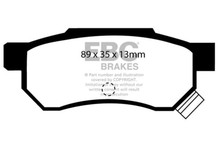EBC S20K1351 - S20 Brake Pad and Rotor Kit