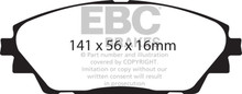 EBC S2KF1544 - S2 Brake Pad and Rotor Kit