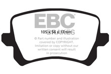 EBC S2KR1916 - S2 Brake Pad and Rotor Kit