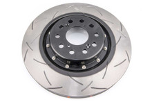 DBA DBA53700BLKS - 17+ Honda Civic Type R 5000 Fully Assembled 2-Piece Black Rotor Hat T3 Slotted 350mm x 32mm