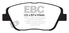 EBC S5KF1489 - S5 Brake Pad and Rotor Kit