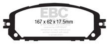 EBC S5KF1867 - S5 Brake Pad and Rotor Kit