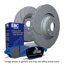 EBC S6KF1243 - S6 Brake Pad and Rotor Kit