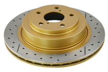 DBA DBA653X - 06-07 WRX / 05-08 LGT Rear Drilled & Slotted Street Series Rotor
