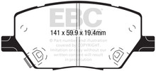 EBC S8KF1284 - S8 Brake Pad and Rotor Kit
