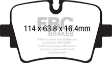 EBC S9KR1612 - S9 Brake Pad and Rotor Kit