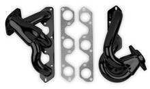 Flowtech 92004FLT - Shorty Headers - Black Painted