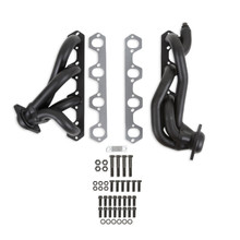 Flowtech 91628FLT - Shorty Headers - Black Painted